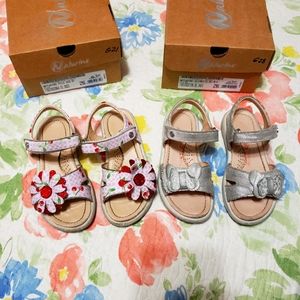 Naturino toddler girl sandals EU26, USA 8